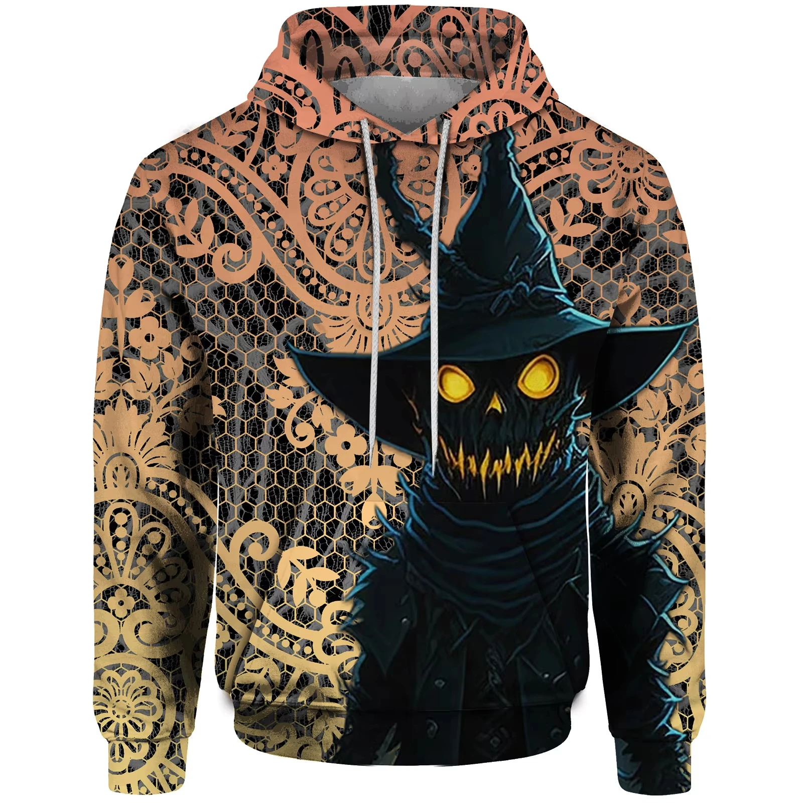 

Newest Mens Halloween Pumpkin man Hoodie 3d Print Men Hooded Sweatshirt Men's Clothing Men Oversized Winter Sweatshirts Hoodies
