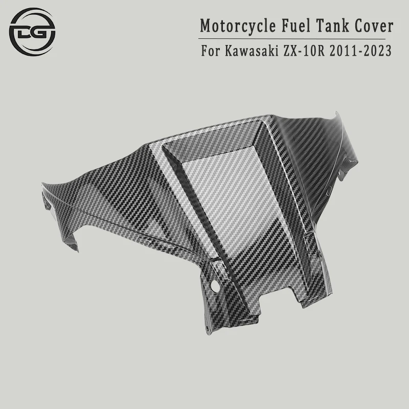 For Kawasaki ZX-10R Carbon Fiber Storage Tank Front Cover Fairing 2011- 2022 2023 Shell Side Panel Fuel Tank Cover