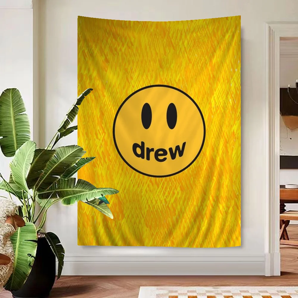 

D-drewhouse Smile Hanging Bohemian Tapestry Bohemian Wall Tapestries Mandala Kawaii Room Decor