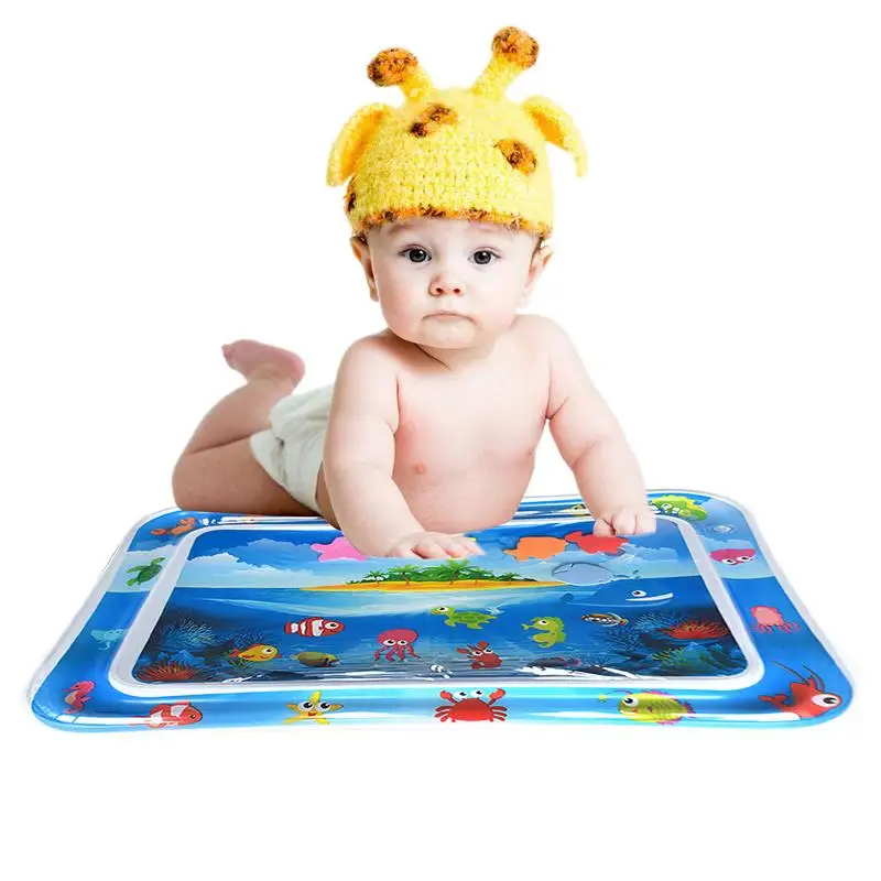 Baby Wasser matte aufblasbare Kissen Kleinkind Kleinkind Wasserspiel matte für Kinder frühe Bildung Entwicklung Kinderspiel zeug Sommer Spielzeug Geschenk