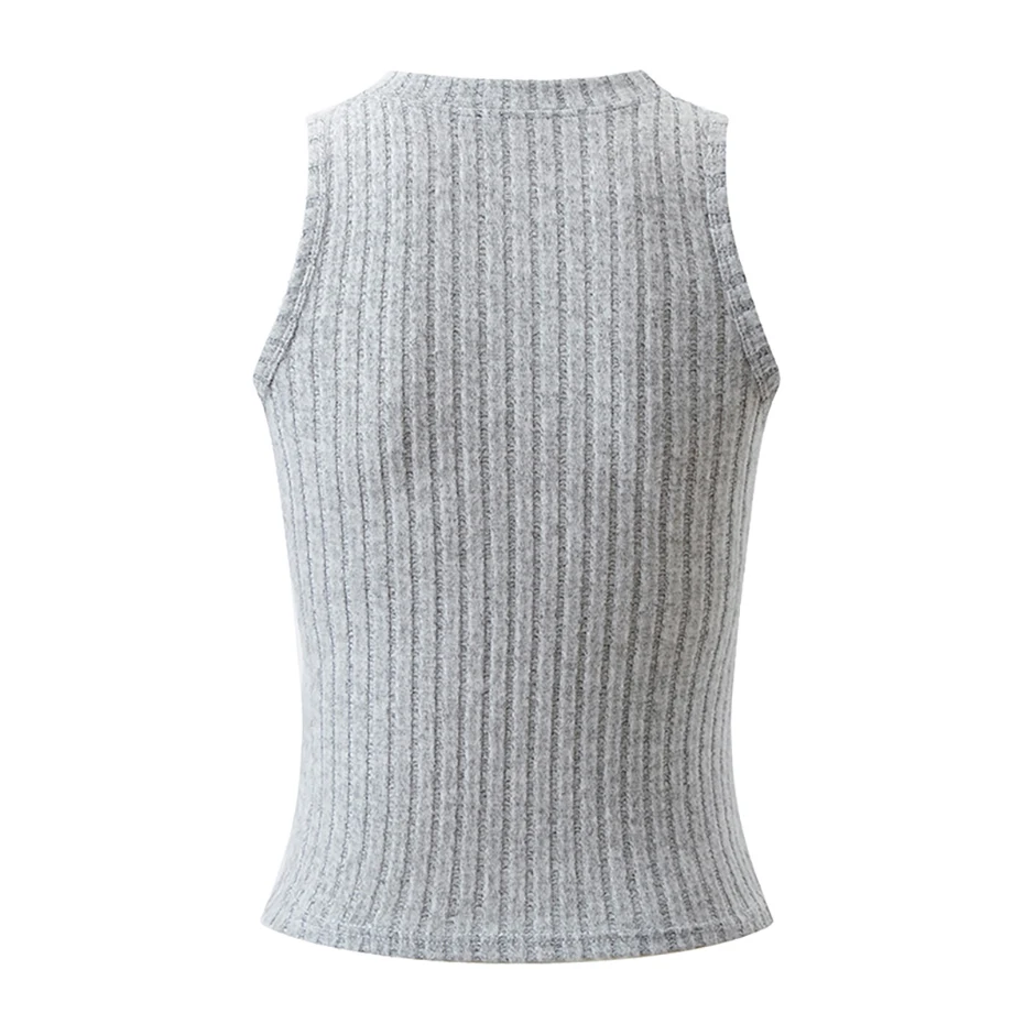 3-teiliges Set aus ärmellosen Damenwesten für Herbst und Winter, modisches, lässiges Oberteil, warme, multifunktionale Weste für Mädchen als Innenwäsche. – Detail 5