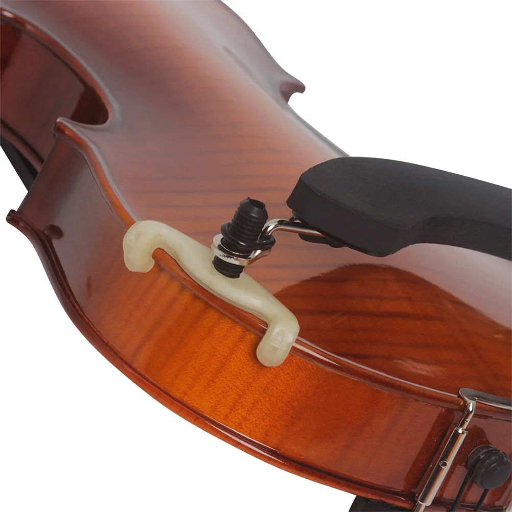

Universal 4/4 4/3 Violin Rest Padded Cushioned Adjustable Rubber Feet Anti-Slip Shoulder Pad For Violinists Relief Shoulder Pain