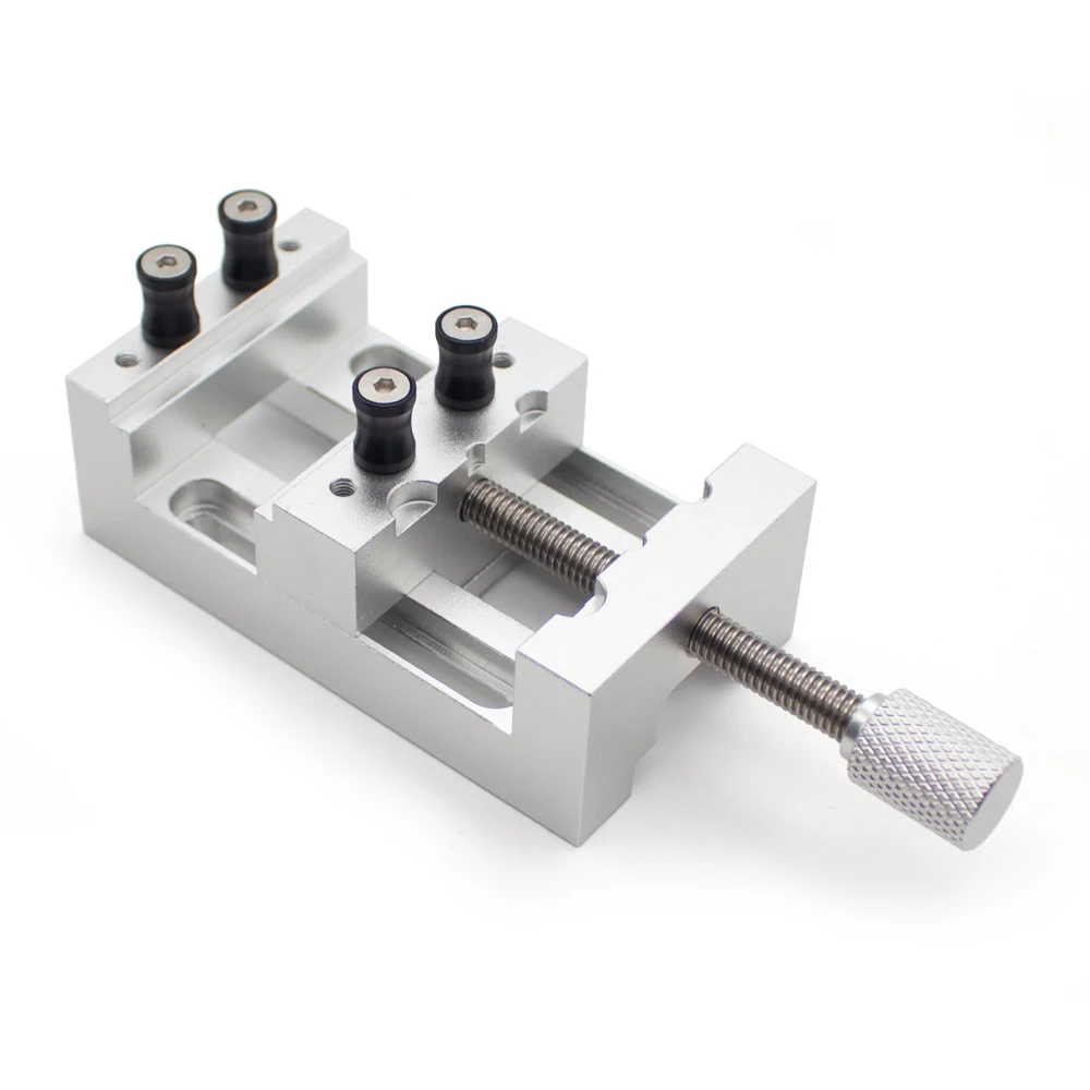 Mini Precision Bench Vise - Aluminum Alloy Multi-functional Clamp Fixture for Home DIY, Modeling & Crafts Max Clamp 37mm