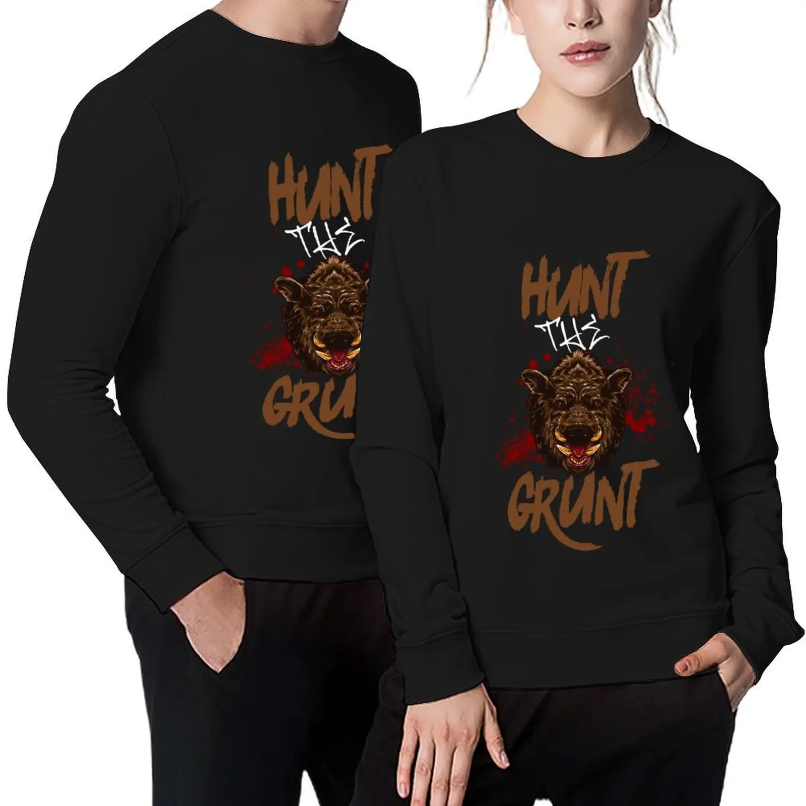 

Hunt The Grunt Pullover anime clothes men's clothing tracksuits autumn new products new hoodies and sweatshirts