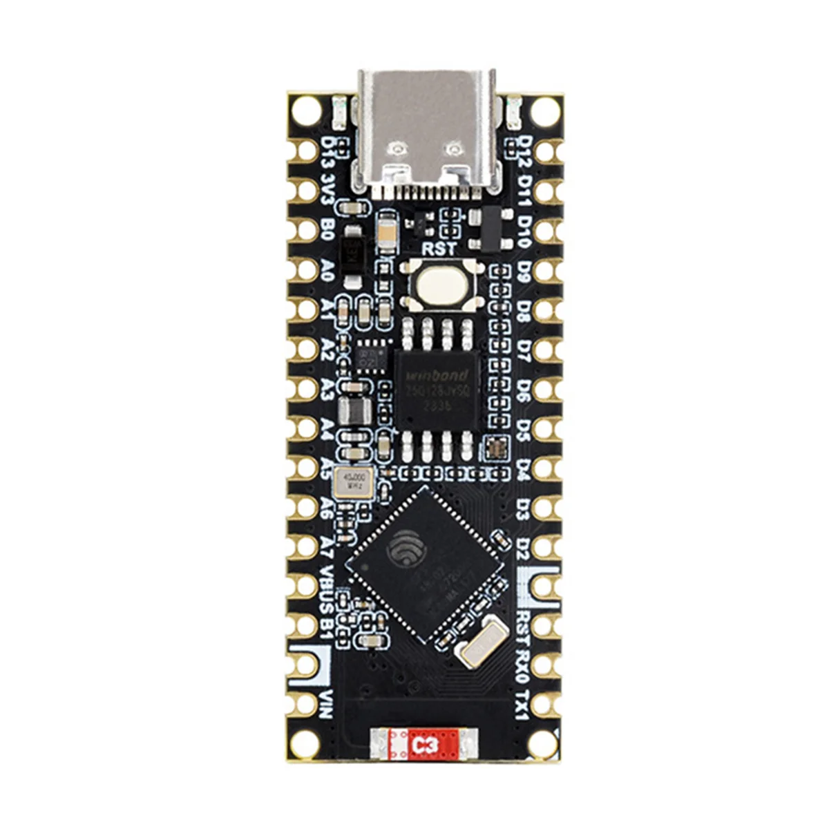 ESP32 S3นาโนบอร์ดพัฒนาชิป ESP32-S3R8เข้ากันได้กับ ESP32นาโนสำหรับงูหลามไมโครหรือ IOT