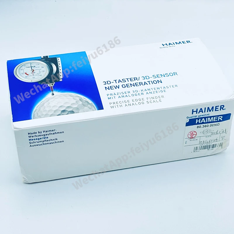 German Haimer3D-SENSOR3D-TASTER NEW GENERATION Mini Edge Finder80.360.00NG Detector centering instrument Probe Analogue