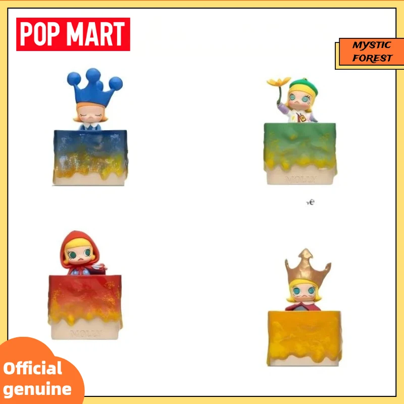 

POP MART In Stock Molly Scenery Along The Way 20th Anniversary Series Scented Candle Blind Box Trendy Periphery Mystery Box Gift