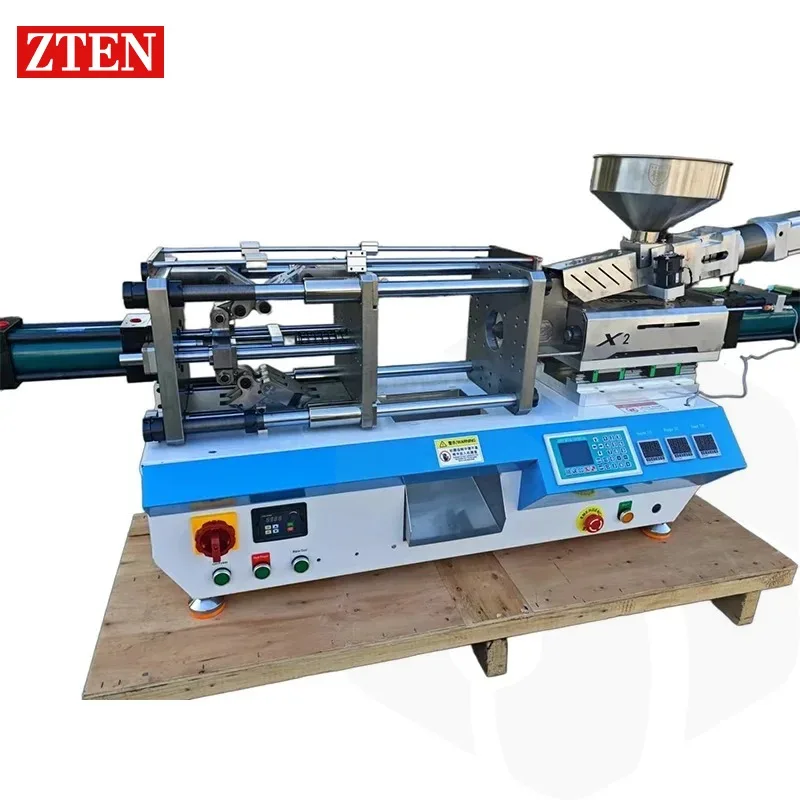 ZTEN Laboratory-Use Injection Molding Machine 35g Horizontal Injection Molding Laboratory Sample Production of Microplastic Part