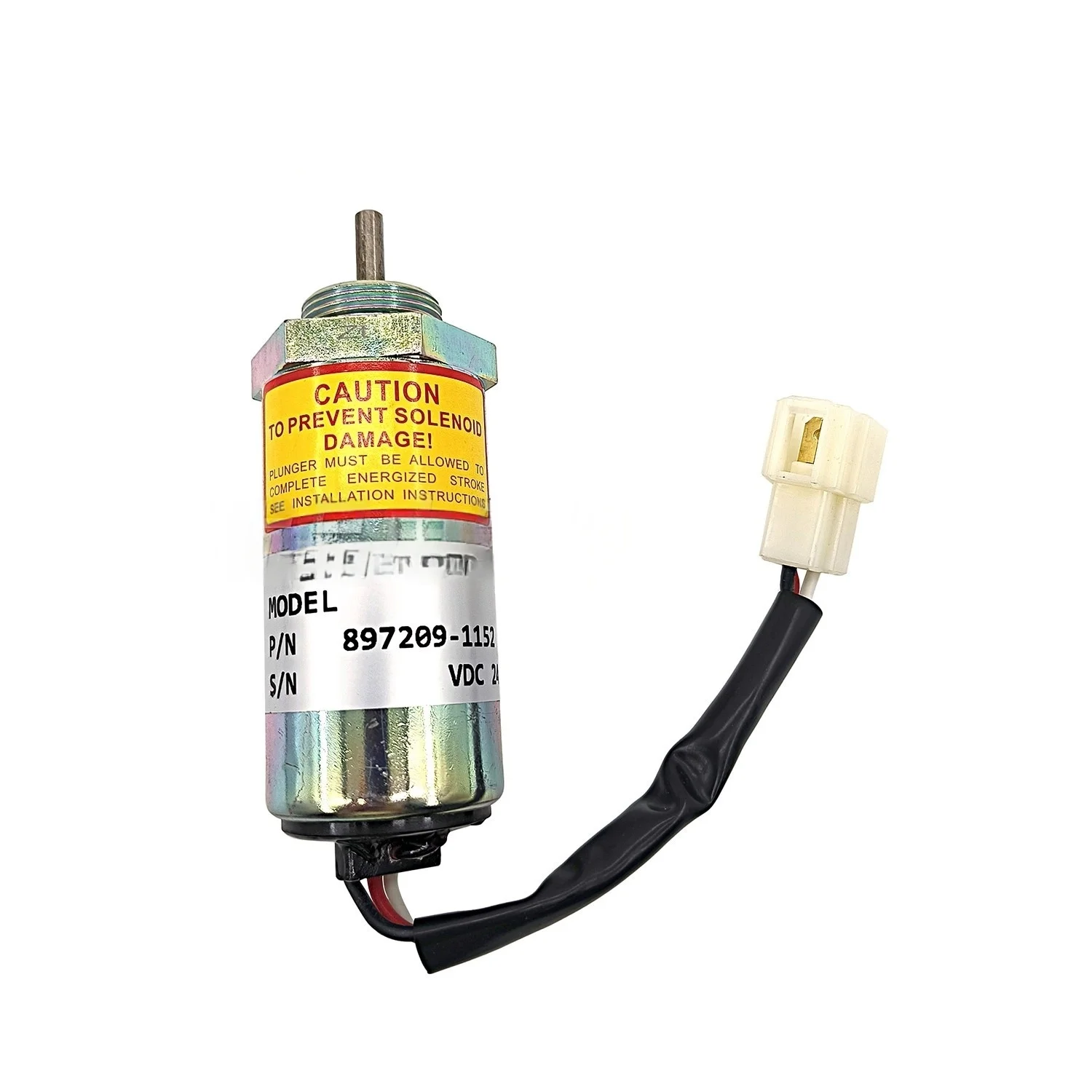 

897209-1152 Электромагнитный клапан отключения двигателя подходит для экскаваторов: корпус Kobelco 75-8 75 Sumitomo 80-6 Hitachi 55