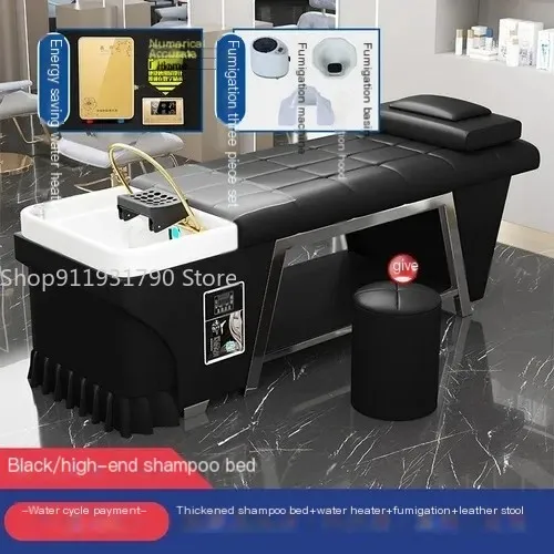 Japanese Shower Head Shampo Chair, Comfort Massagem, Hair Wash Bed, Ergonomia Water Therapy, Lavacabezas Salon Furniture