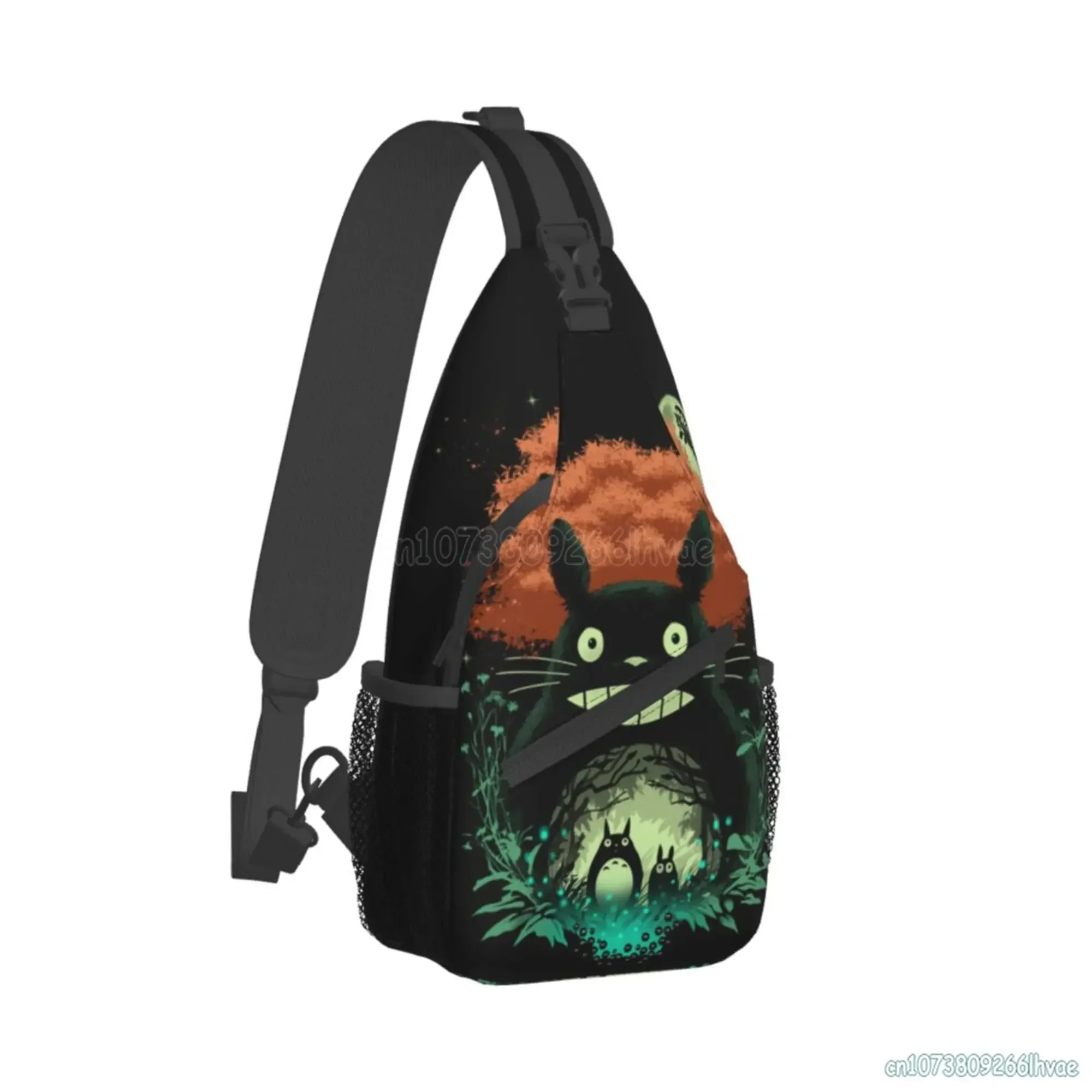 Customized Cute Cartoon Anime Sling Bag Unisex Chest Backpack Crossbody Bag Travel Hiking Casual Sport Climbing Runners Daypack