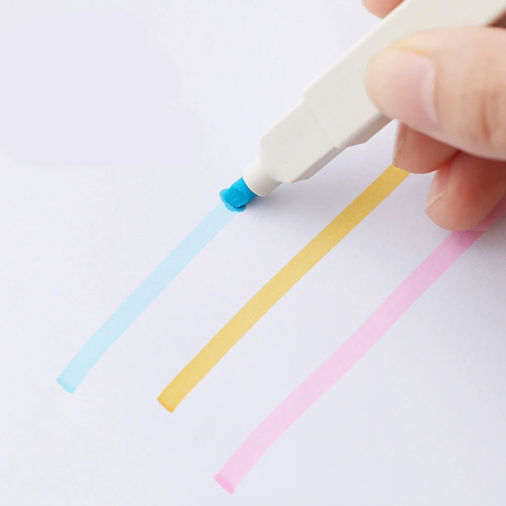 

Fluorescent Marker Watercolor Pen Highlighter Creative Markers Pens Fluorescence