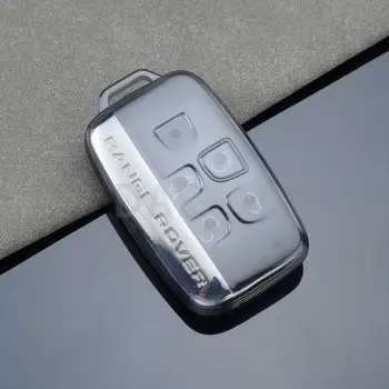 適用於路虎攬勝運動版、極光、神行者2、發現3、發現4,捷豹XF、XJ、XJL、XE、C-X16、XKR、XK TPU汽車鑰匙殼 8 最佳銷售 捷豹XKR - №6