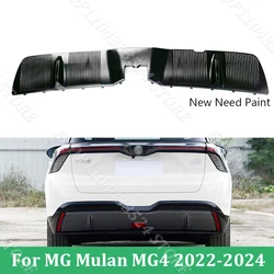 Rear Bumper Lower Guard Plate For MG Mulan MG4 2022 2023 2024 11192455