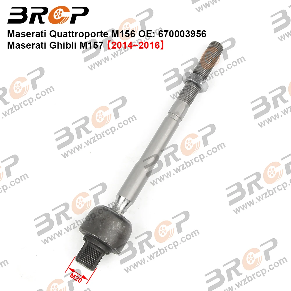 

BRCP One Piece Front Axle Inner Steering Tie Rod Ends Ball Joint For Maserati Quattroporte M156 Ghibli M157 670003956 673000006