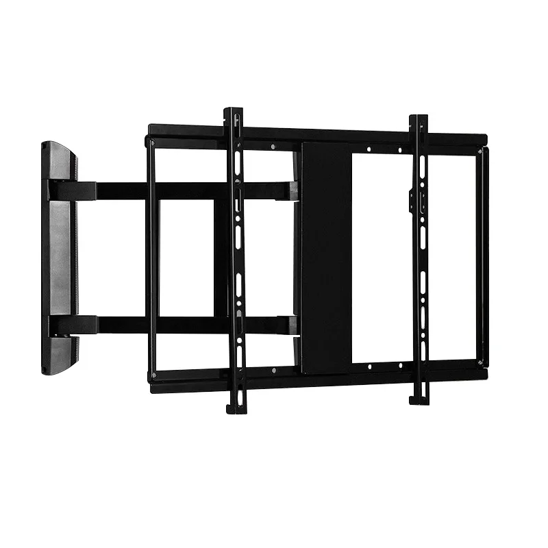 TV bracket Multifunctional ledge Intelligent remote control Ultra-thin TV hanger Electric telescopic rotation