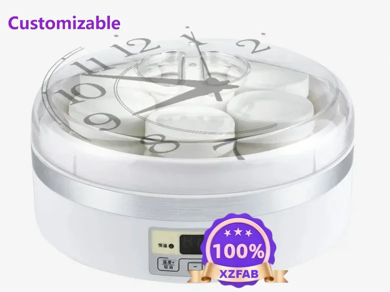 Factory Direct 2026 Yogurt maker household microcomputer multi-purpose 1.7L large capacity smart glass 7 minutes cup automatic