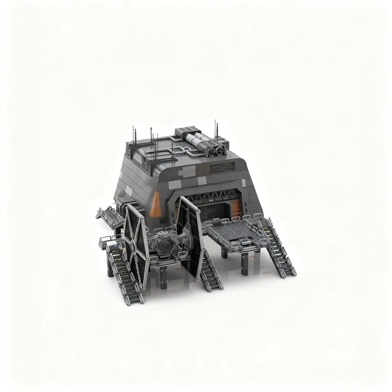 6991pcs MOC SW - Armored Bunker On Scarif Landing Platform Star Battle Model Building Blocks Christmas Gift Construction Toy