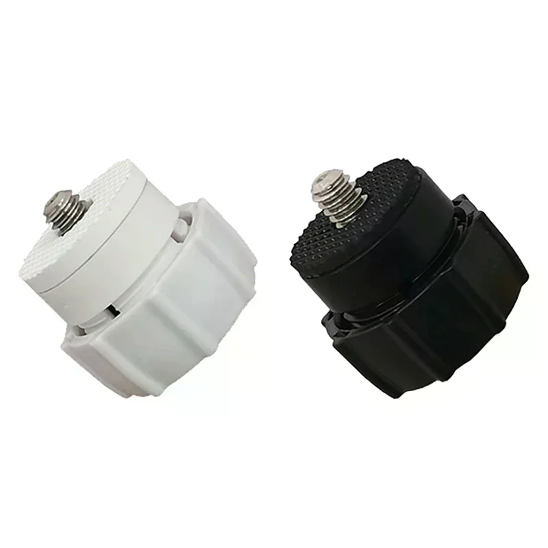 1/4 Screw To 17MM Ball Head Mount Interface Plastic Joint Adapter for Phone Camera Car Mounting Tripods Monitors Gps Bracket