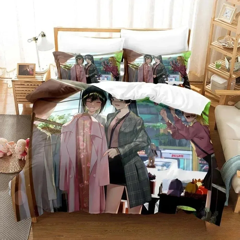 

3D Print Anime D4DJ All Mix Bedding Set Bedroom Soft Modern Bedspreads Comefortable Kids Duvet Cover Quilt Cover And Pillowcase