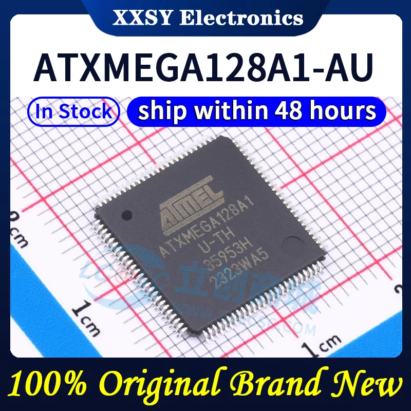 ATXMEGA128A1-AU, alta calidad, 100% Original, nuevo