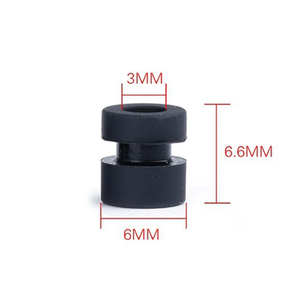 AS96 20Pcs M3 Anti Vibration Rubber Damper Balls for FPV F4 F7 Flight Controller Soft Mount Shock Absorption Balls V2