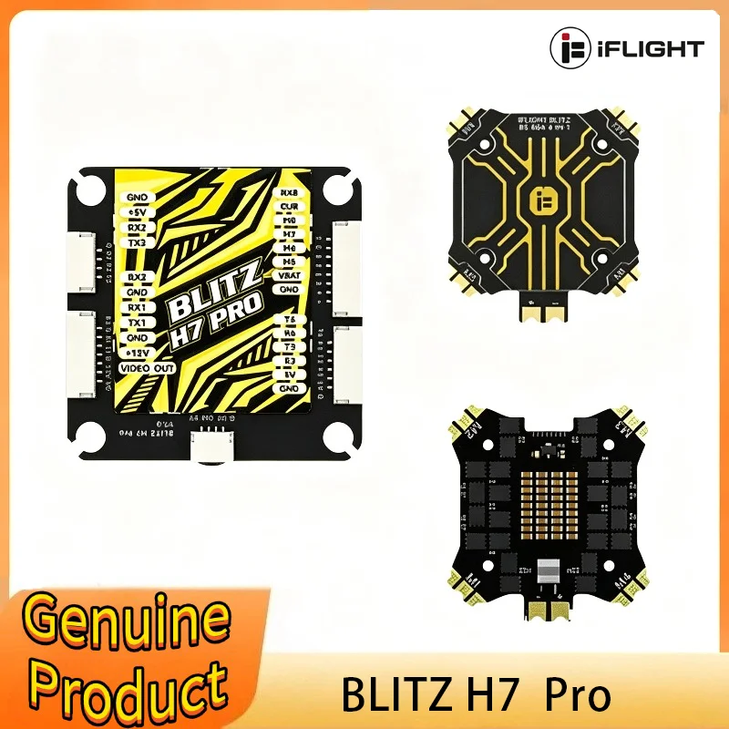 IFlight BLITZ H7 Pro Flight Controller + E80 Pro 4-IN-1 ESC Combo Set 35x35mm for FPV Racing Drone