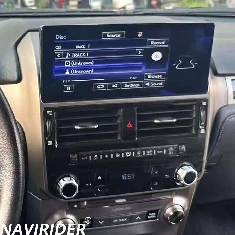 For Lexus GX460 GX400 2009 - 2021 GPS 10.9inch CarPlay Android 14 Navigation Multimedia video Player Head Unit HD Screen Stereo
