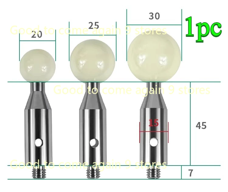 M8 Thread Special Ceramic Calibration for Measuring Machine Calibration Ball High Precision Standard Ball Two-dimensional