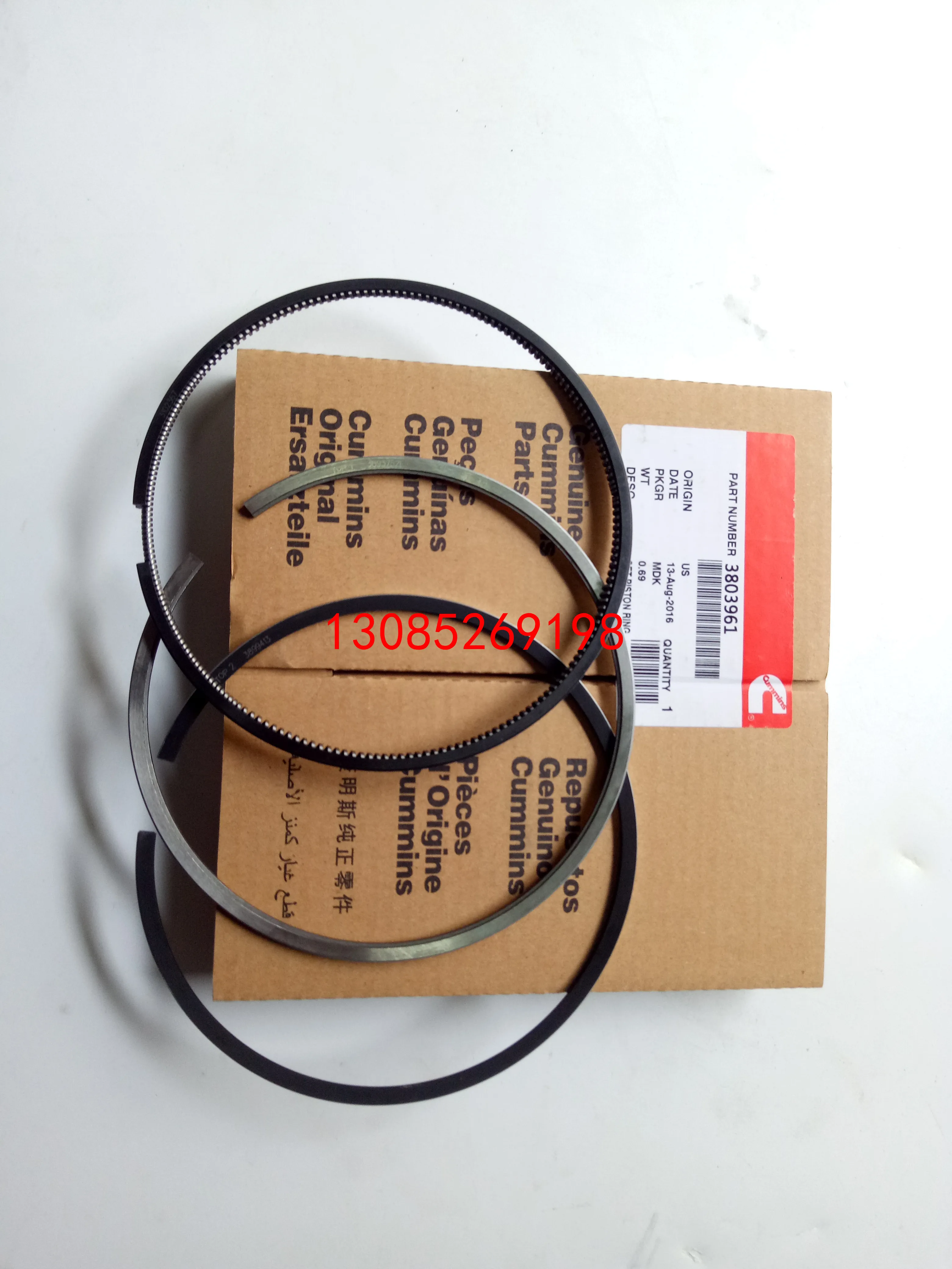 Cummins L10 Engine Piston Ring 3803961 Garden Tools