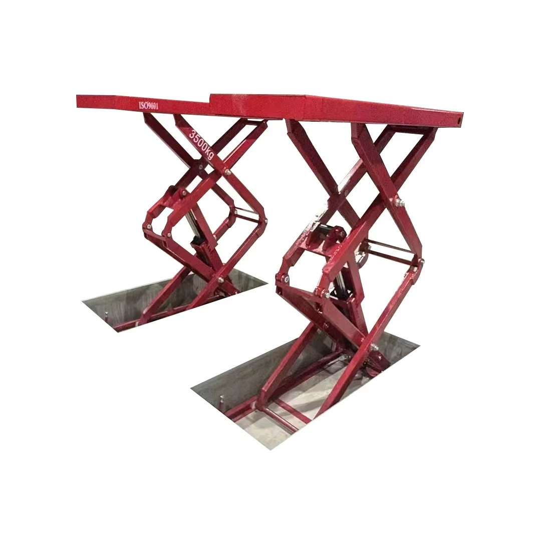 3.5t Hydraulic Scissor Car Lift/Hydraulic Car Lifter Price/MID-Raise Scissor Car Lift