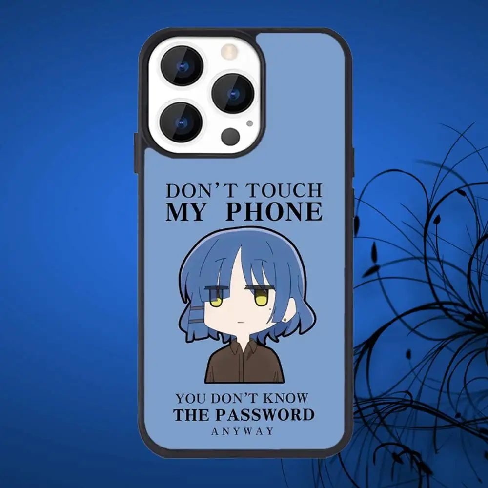 B-Bocchi the Rock Band Phone Case For iPhone 17,16,15,14,13,12,11,Plus,Pro,Max Mini Magsafe Magnetic Wireless Charging