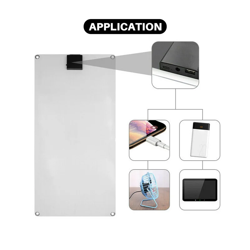 F-3C 30W Solar Panel Car Van Boat Caravan Camper Trickle Portable 12V Battery Charger