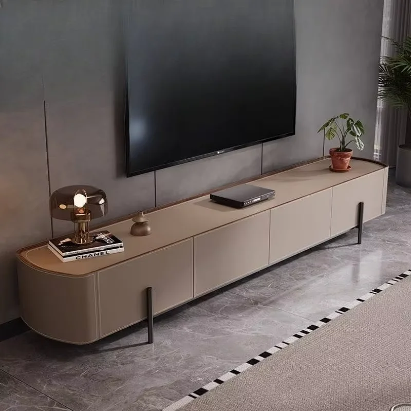 Art Office Dark Tv Cabinet Simple Sitting Room Space Saving Tv Cabinet Modern Storage Bedroom Fernsehr Schrank Furniture Home