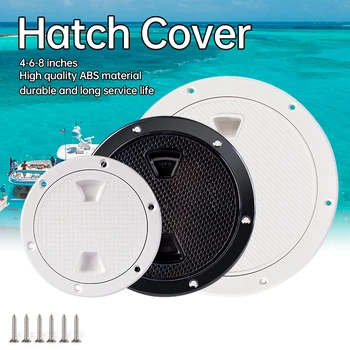 Trappes d'inspection rondes antidérapantes blanches prêtes à...