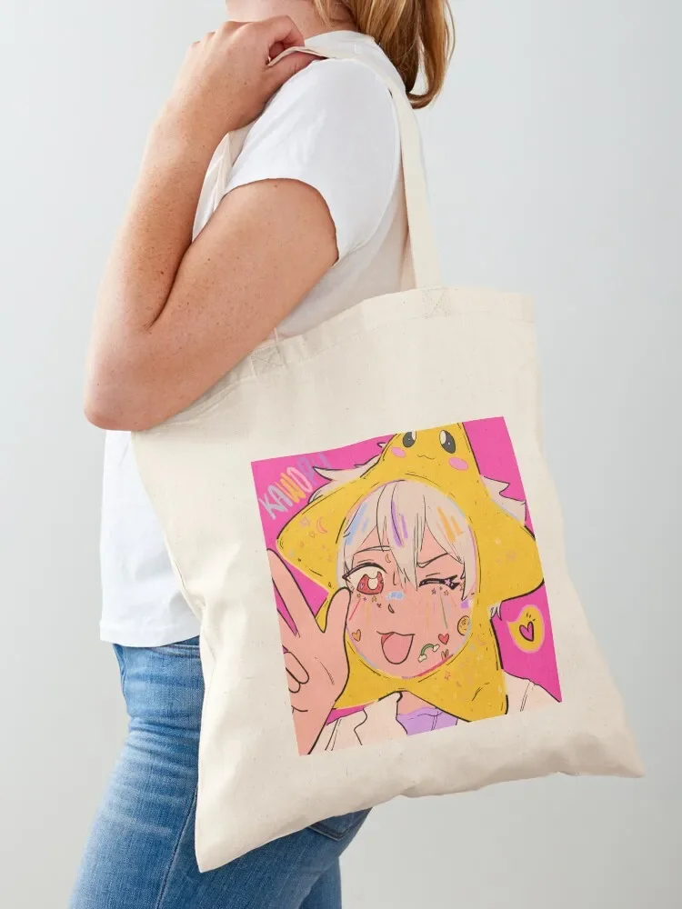 Kaworu star Tote Bag bag for beach shopping bags foldable cute tote bag Gift
