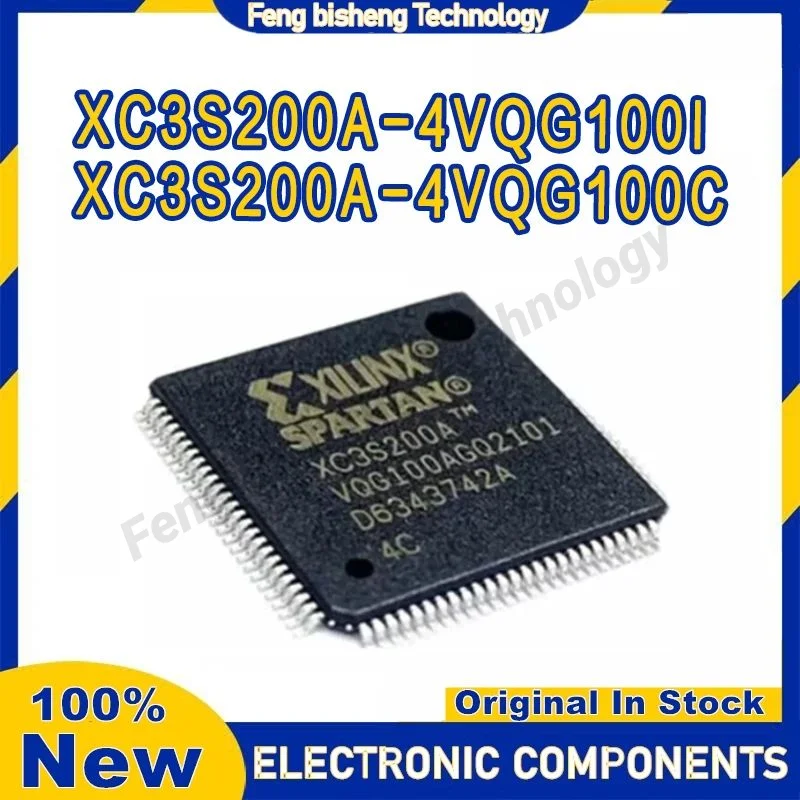 

XC3S200A-4VQG100I XC3S200A-4VQG100C XC3S200A 4VQG100C QFP-100 Chipset Embedded Chip XILINX Integrated Circuits Ic