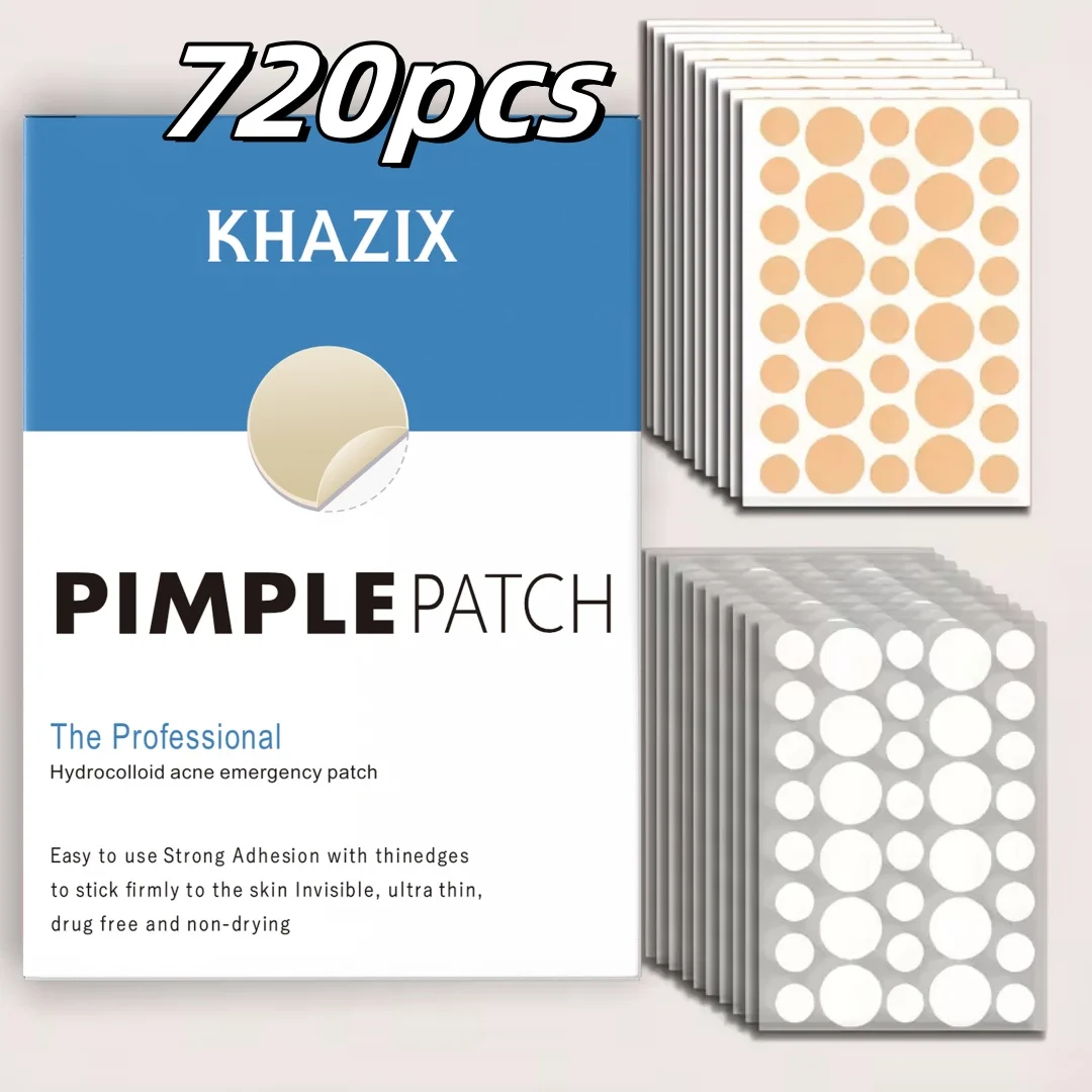 Hydrocolloid Pimple Patches, Clear Acne Spot Stickers for Face, Gentle Invisible Zit Covers for Overnight Skin Care Routine
