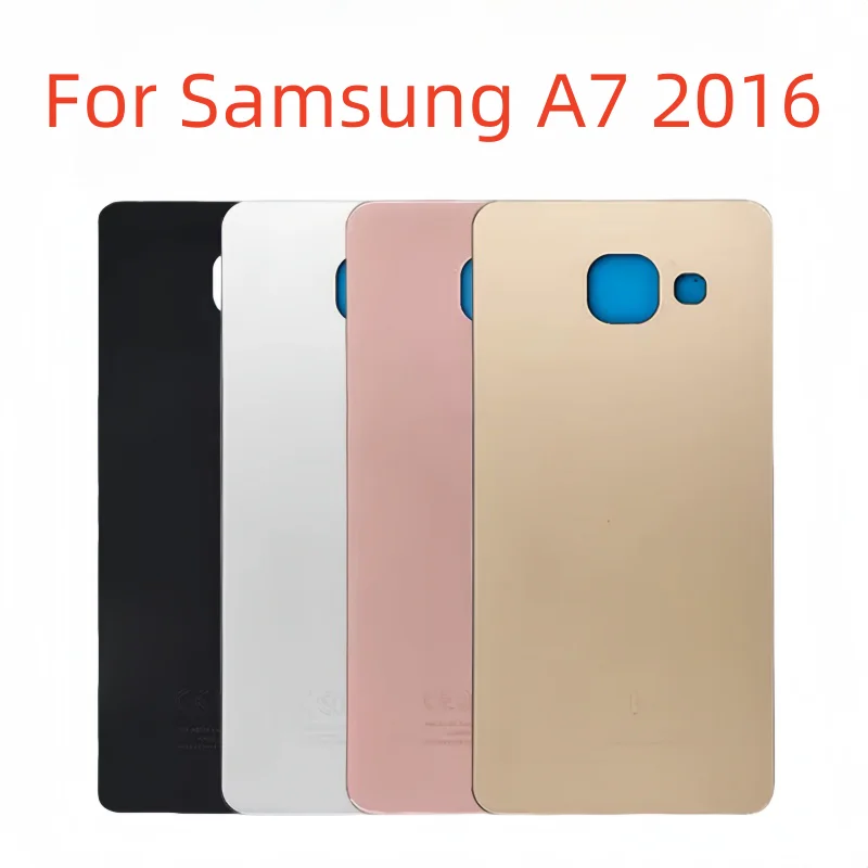 

Battery Cover For Samsung Galaxy A7 2016 SM-A710F SM-A710S SM-A710M SM-A710FD Back Cover Rear Housing Replacement