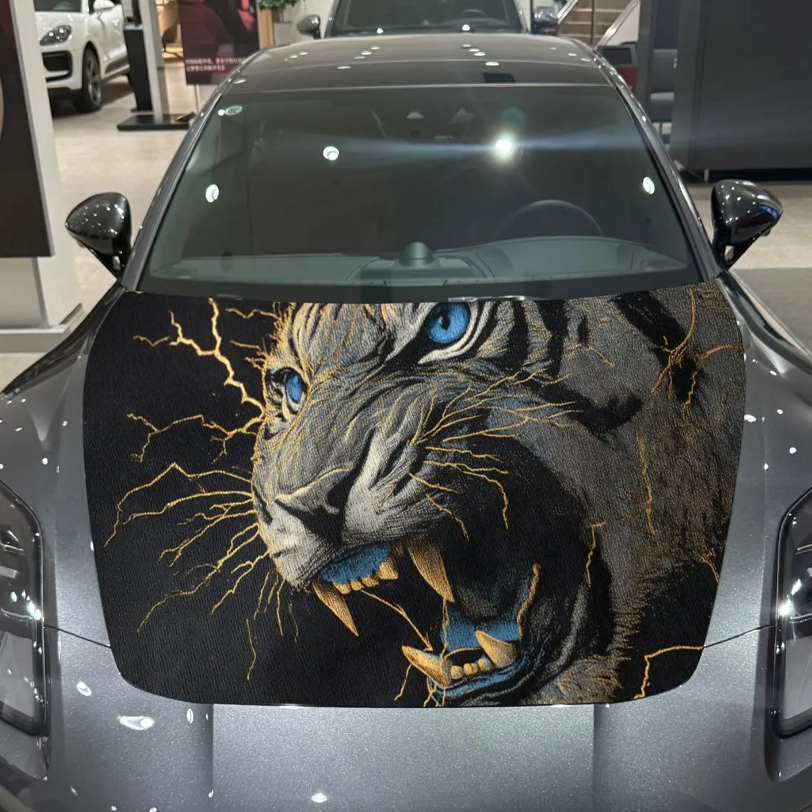 A Tiger With Lightn… - image