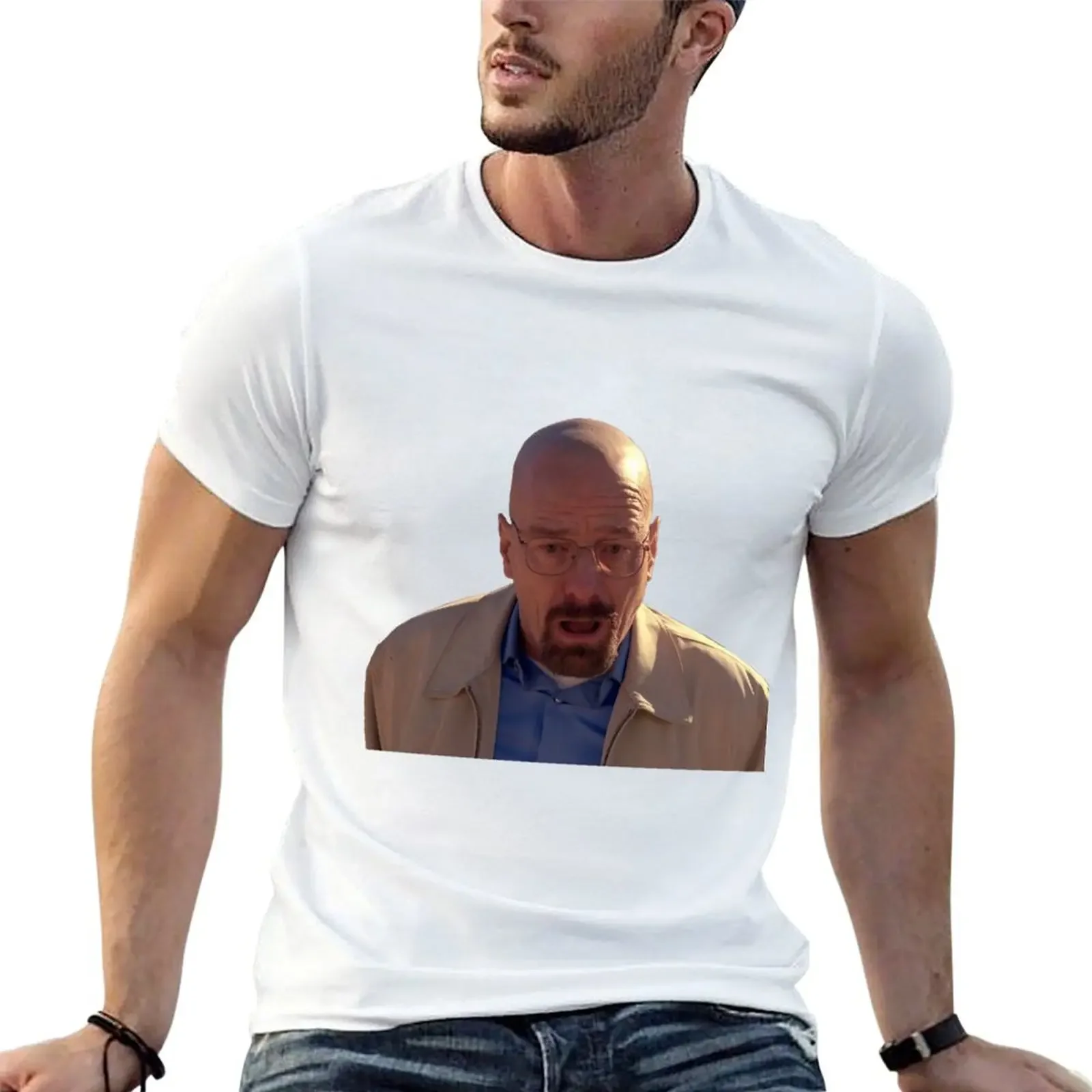 

Shocked Walter White Meme T-Shirt customs design your own street wear mens graphic t-shirts funny