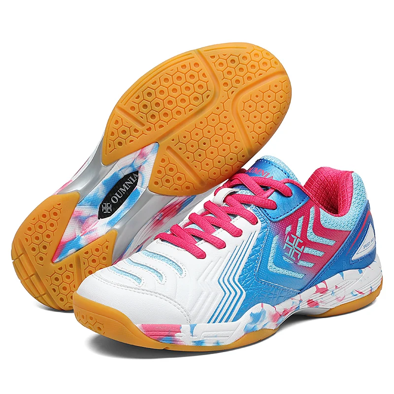 

New Cool Men Badminton Sport Sneakers Lightweight Youth Fashion Tennis Training Sneakers Comfortable Volleyball Table Shoes 8209