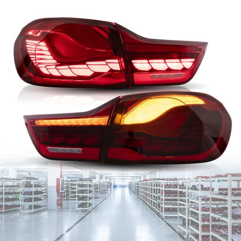 

Factory Rear Lamp F33 F36 F83 F32 F82 GTS OLED Style Tail Lights 2014-2020 for B-MW M4 GTS