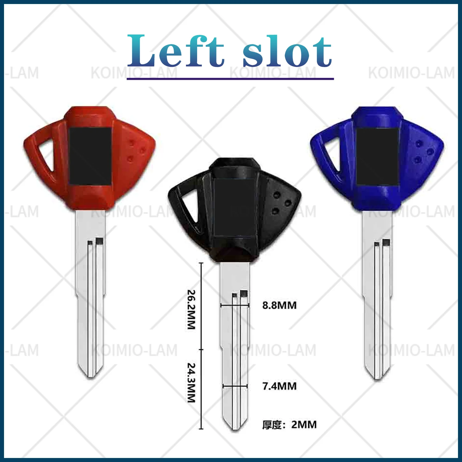 Fit For SUZUKI GSXR600 GSXR750 GSXR1000 GSX1300R HAYABUSA GSXR1300 GSR600 GSR750 GSXS750 Uncut Blade Blank Key