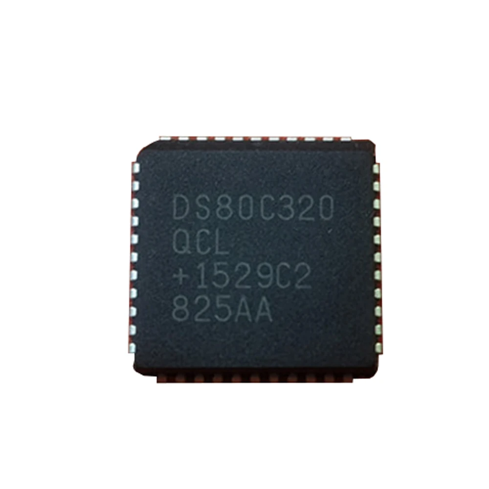 100% جديد وأصلي DS80C320-QCL DS80C320 QCL LCC-44
