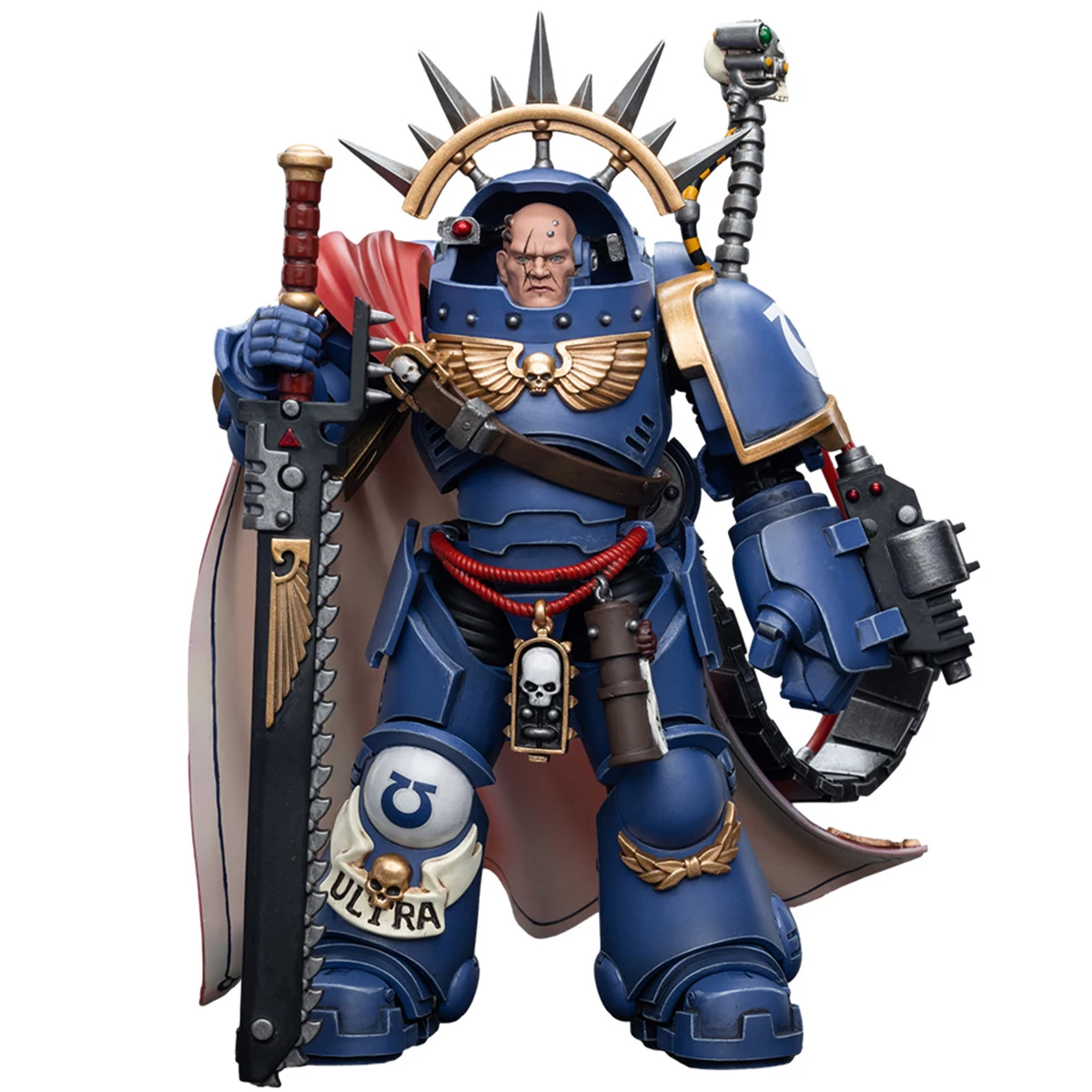

HIPLAY JOYTOY Warhammer 40K 1/18 Ultramarines Captain in Gravis Armour Action Figure