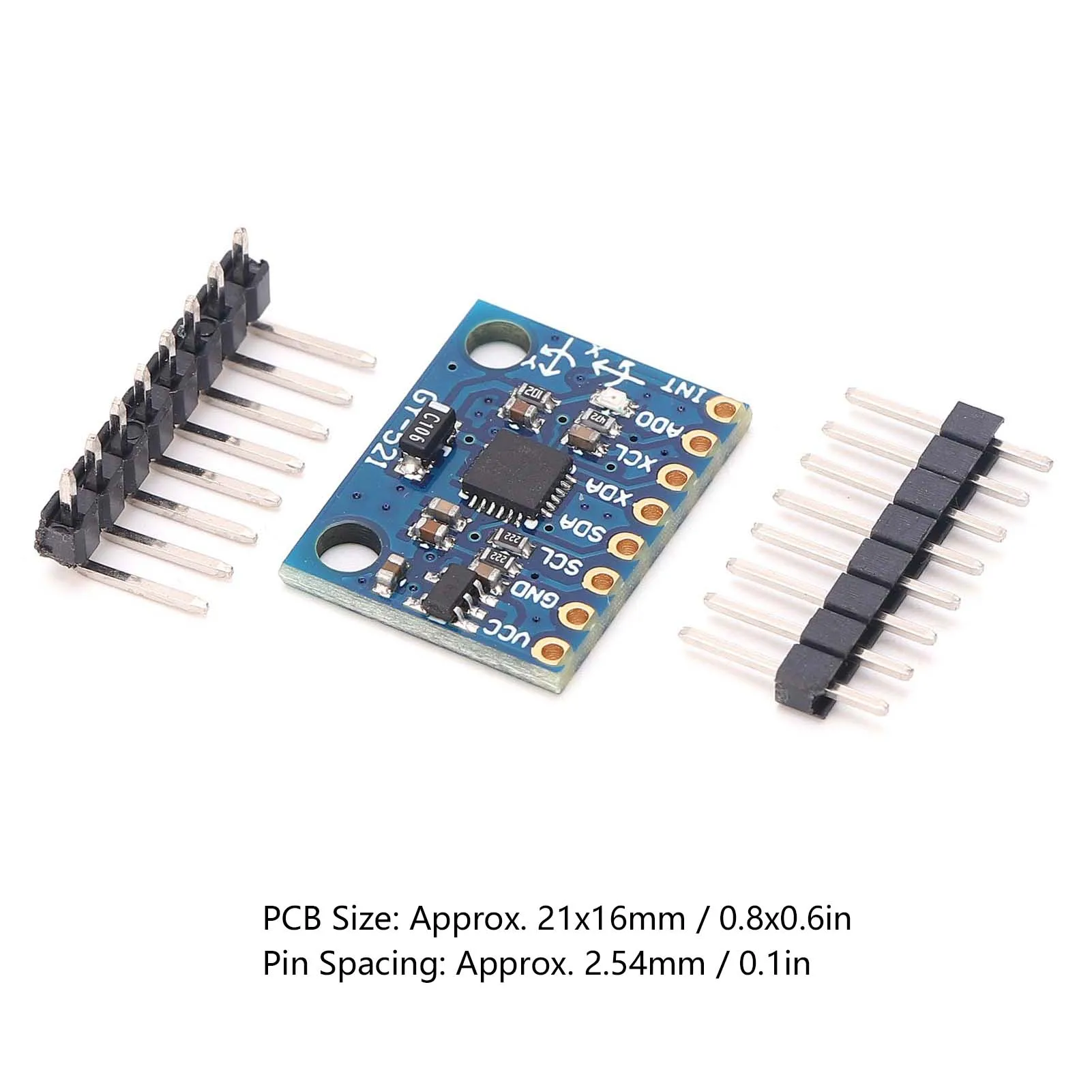 Accelerometer Module MPU‑6050 Module PCB 3 Axes  Sensors Accelerometer Board 6DOF GY‑521 for Windows/Android PCB Module