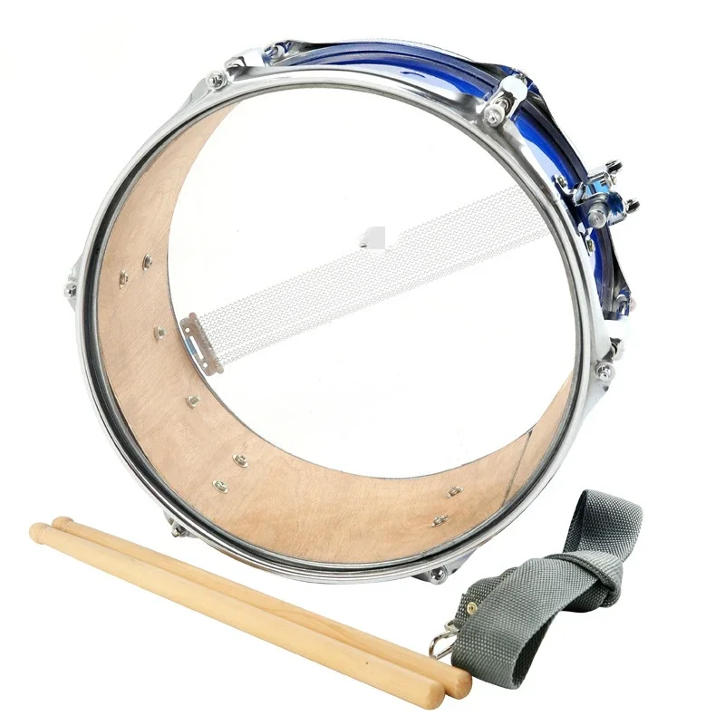 percussion instrument big drum set 12 inch blue snare drum