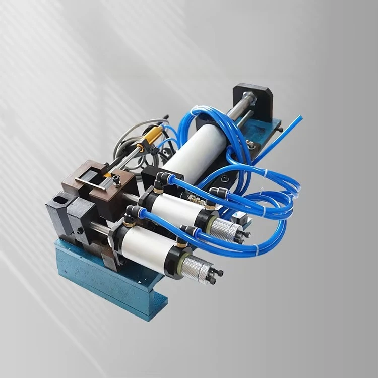 Máquina peladora de cables neumática semiautomática CHKJ-2025NEWXC-305 para 0-8mm con almohadilla para pies