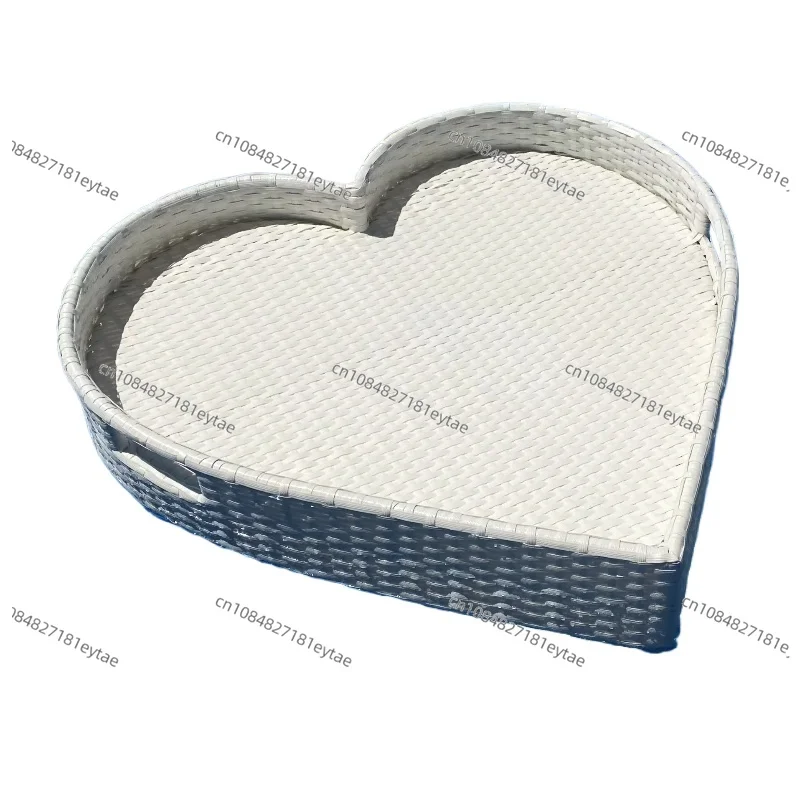 High quality heart shaped floating tray hotel swimming pool breakfast